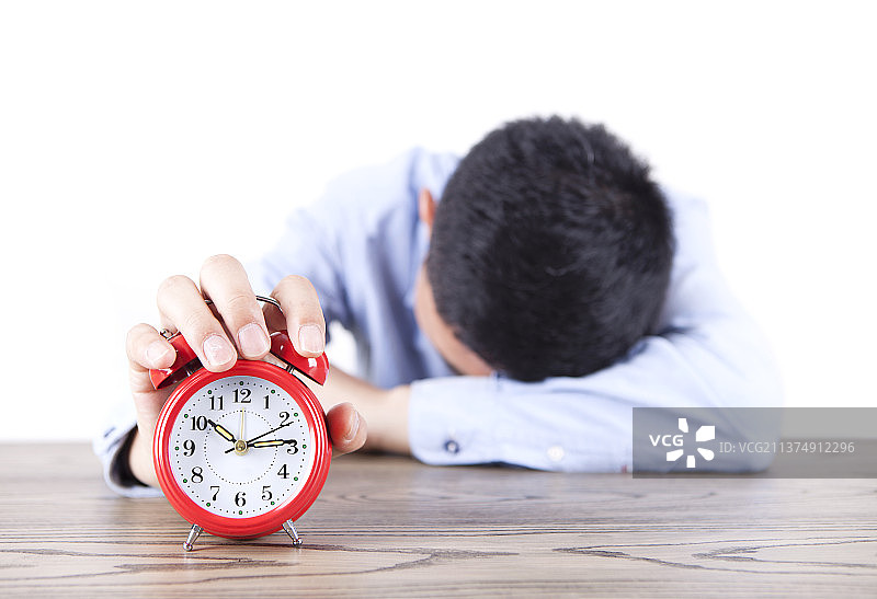 劳累的年亲人图片素材