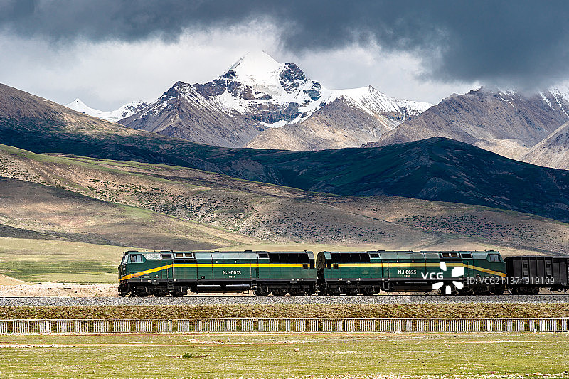 青藏铁路图片素材