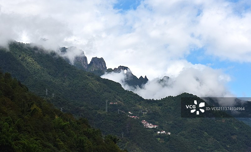 云南怒江“月亮石”图片素材