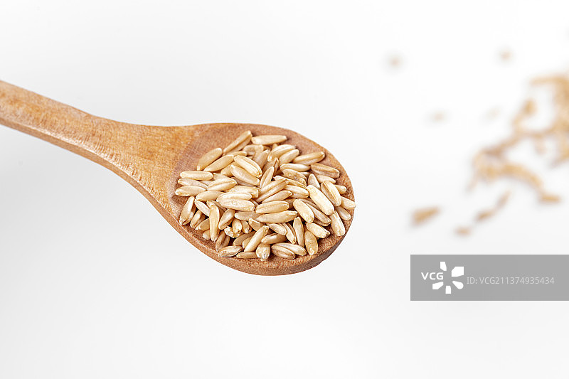 粗粮杂粮燕麦米特写图片素材