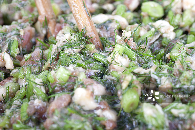 小茴香猪肉饺子馅图片素材