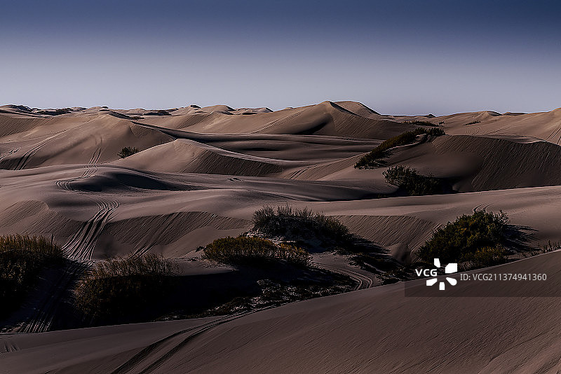 深秋沙漠图片素材