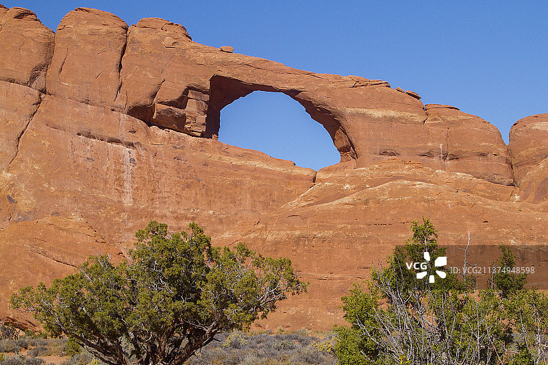 天际线拱门图片素材