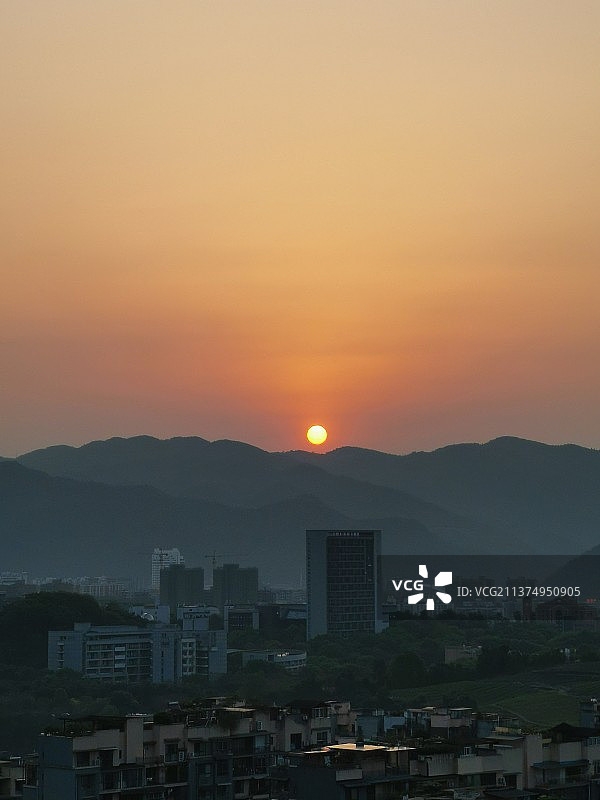 北碚晨曦图片素材