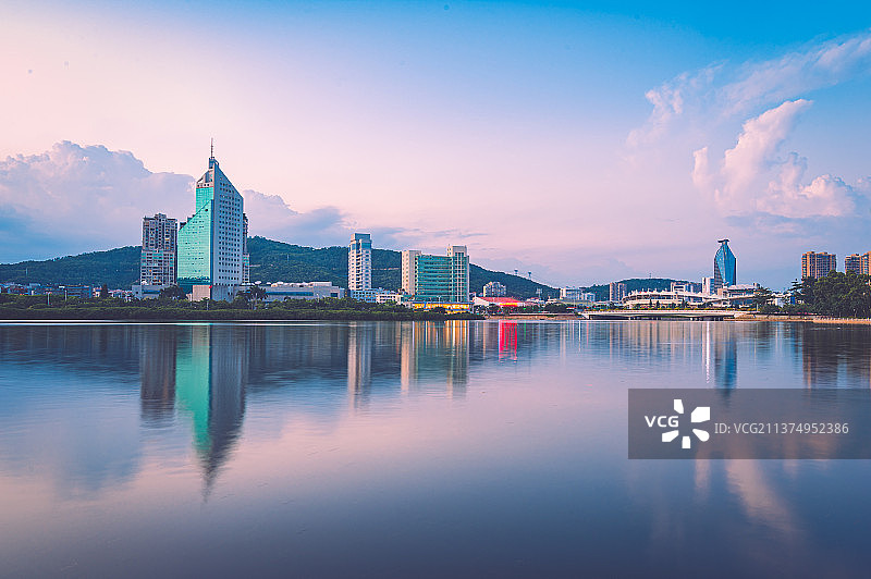 筼筜湖畔图片素材