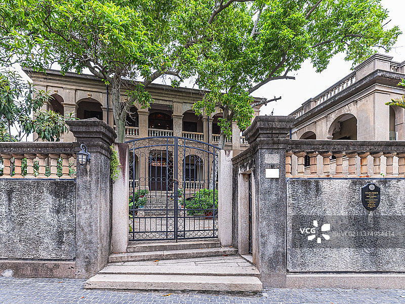 厦门鼓浪屿重点历史风貌建筑海天堂构之五图片素材