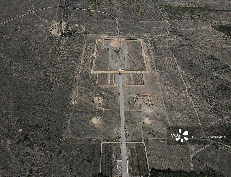 西夏王陵图片素材