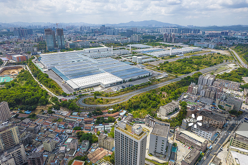 深圳 龙华区 观澜 深圳长安标致雪铁龙汽车基地 粤港澳大湾区图片素材