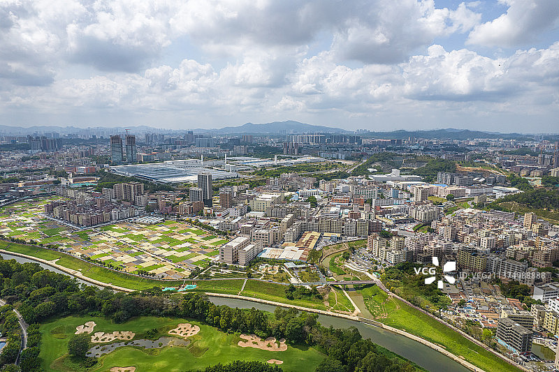 深圳 龙华区 观澜 深圳长安标致雪铁龙汽车基地 粤港澳大湾区图片素材