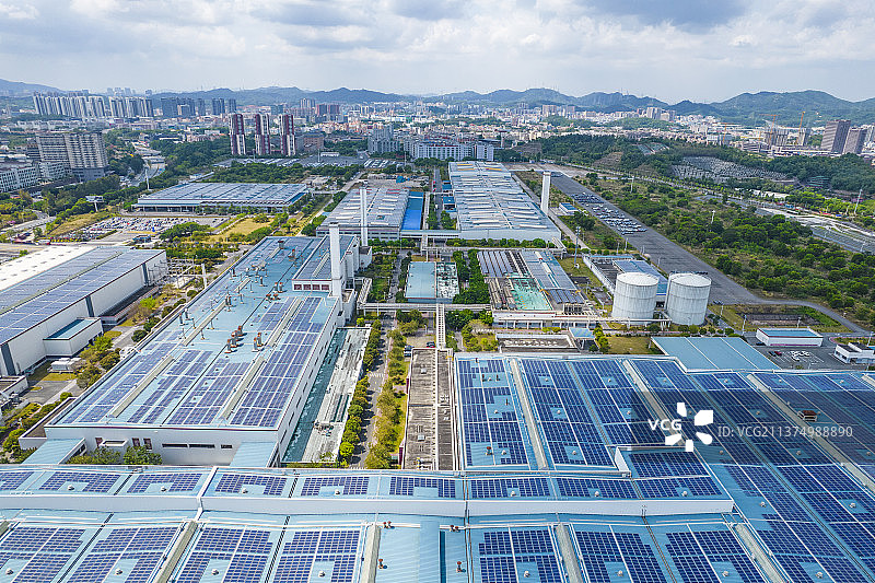 深圳 龙华区 观澜 深圳长安标致雪铁龙汽车基地 粤港澳大湾区图片素材