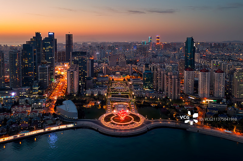 青岛东部老城区风光图片素材