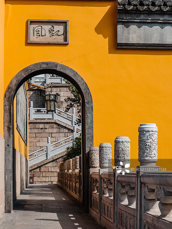 金山寺图片素材