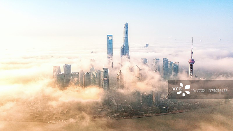 云端上海图片素材