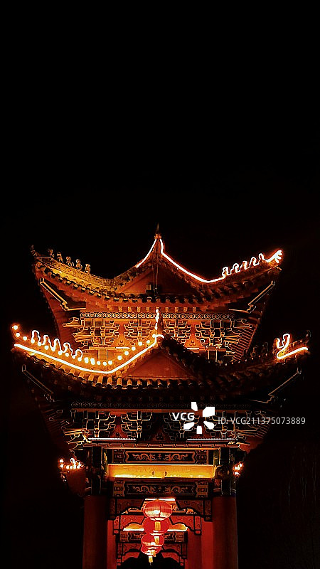 渭南老街图片素材