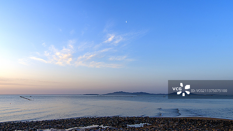 大海与岛图片素材