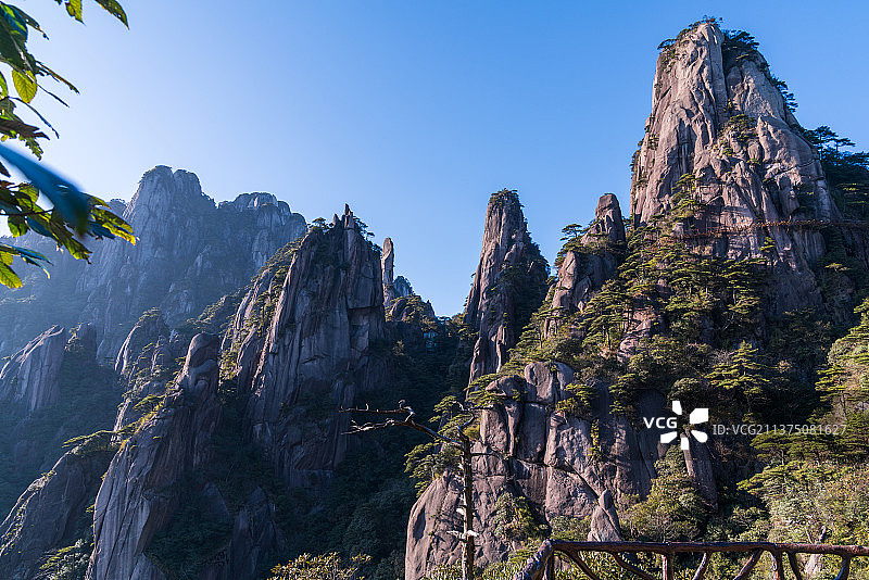 江西上饶三清山南清园景区风光图片素材