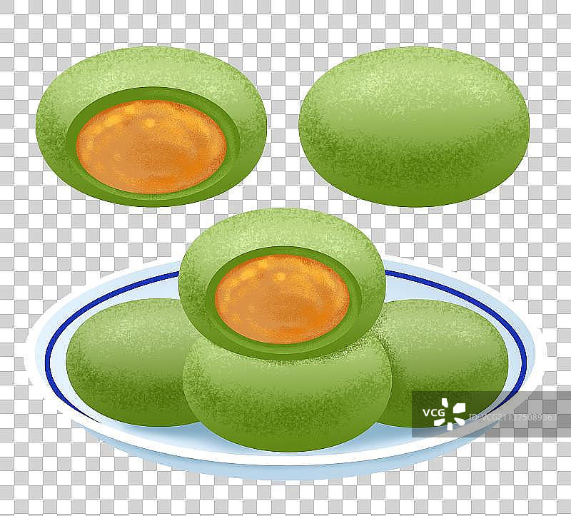 国风青团图片素材