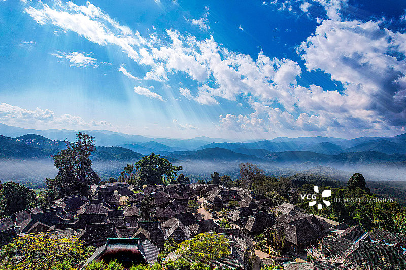 景迈山图片素材