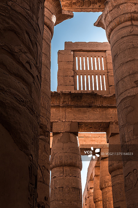 埃及卡纳克神庙图片素材