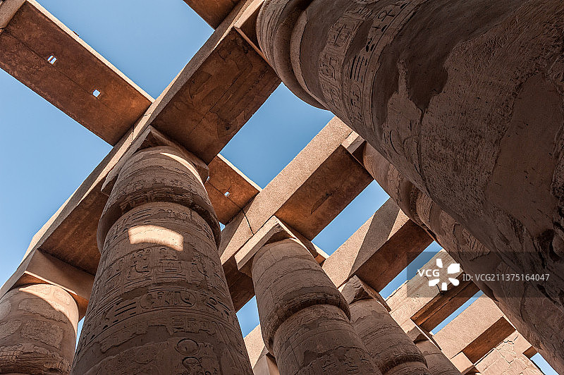 埃及卡纳克神庙图片素材