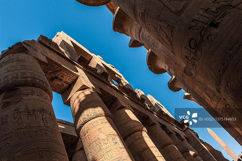 埃及卡纳克神庙图片素材