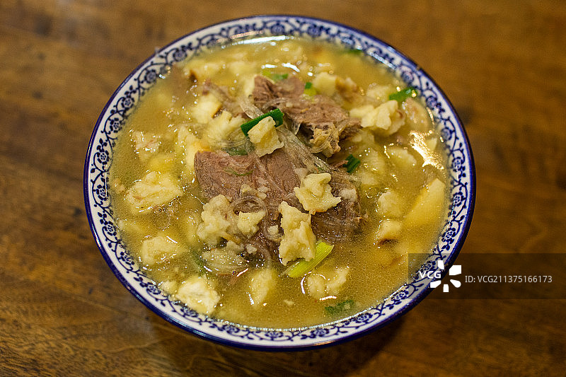 西安羊肉泡馍图片素材