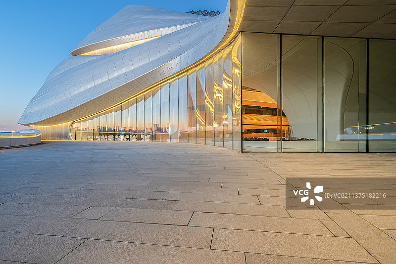 大剧院建筑广场图片素材
