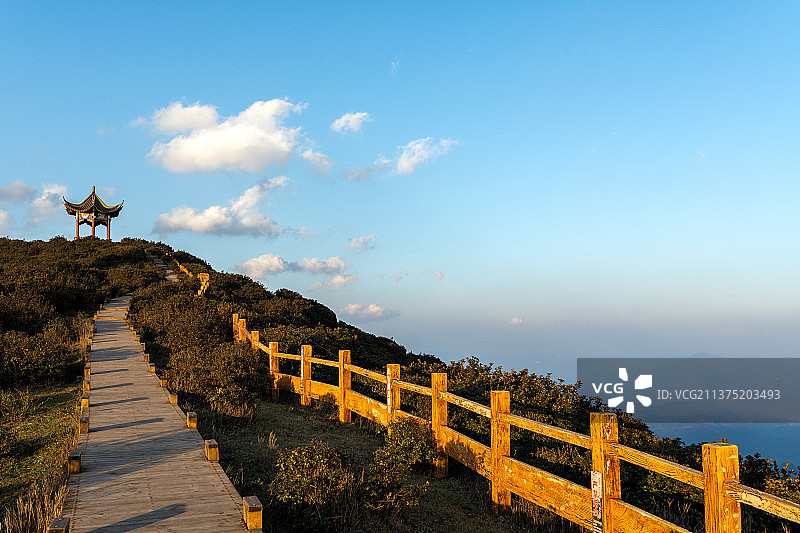 贵州坡上草原风景风光图片素材