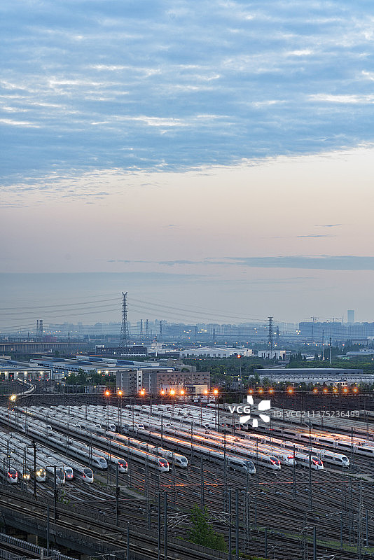 动车运用所图片素材