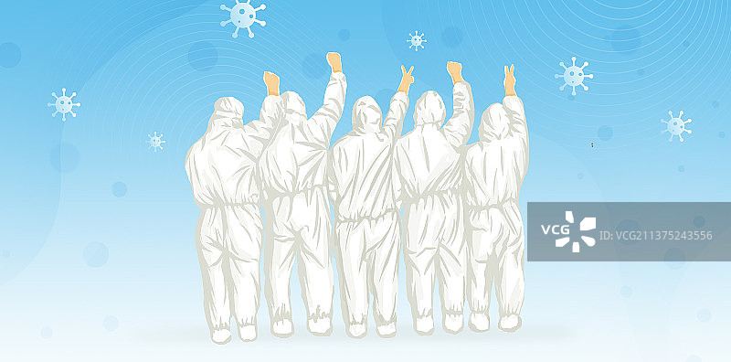 守护白衣天使医务者图片素材