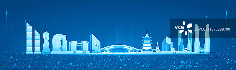 浙江城市插画图片素材