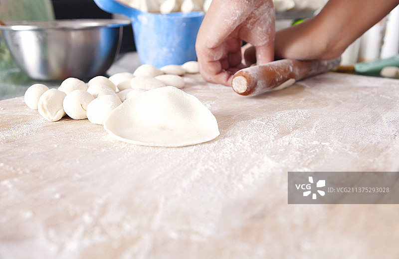 包饺子图片素材