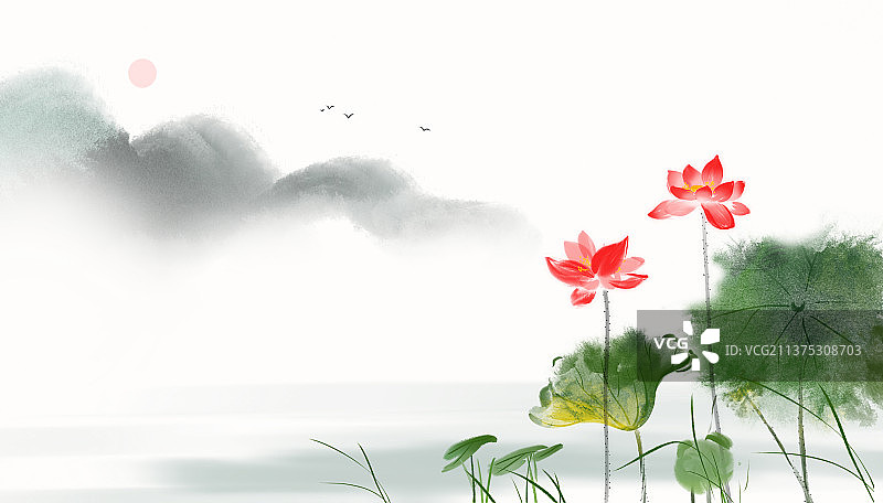 夏天节气图片素材