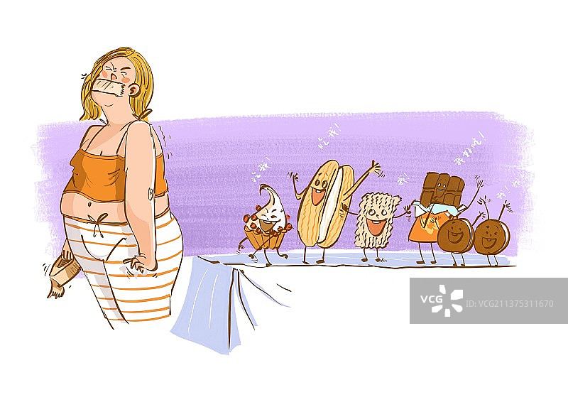 趣味生活插画图片素材