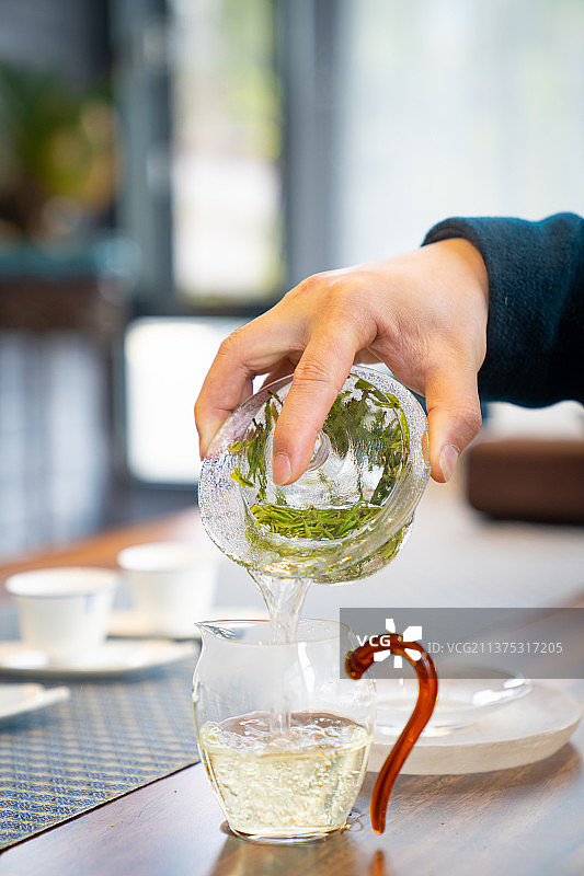 安吉白茶图片素材