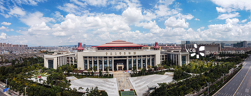 昆明 官渡区 广福路 云南省博物馆 大剧院 文学艺术馆 官渡古镇图片素材