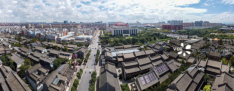 昆明 官渡区 广福路 云南省博物馆 大剧院 文学艺术馆 官渡古镇图片素材