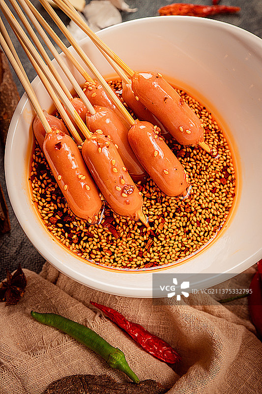 串串棒棒鸡图片素材