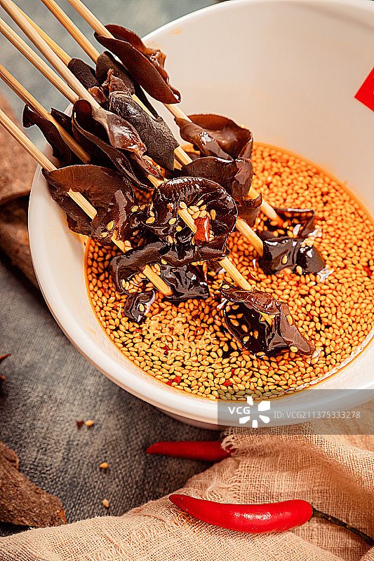 串串棒棒鸡图片素材