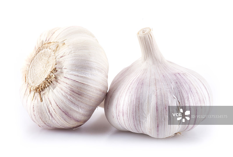 两头大蒜图片素材