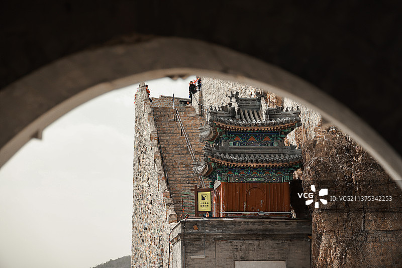 丫髻山图片素材