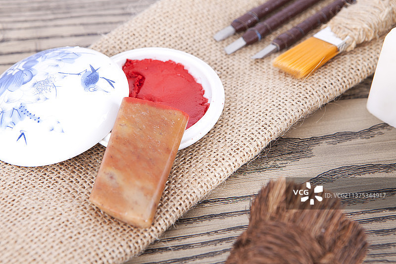 各种篆刻工具图片素材