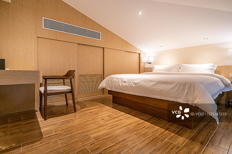 简约酒店房图片素材