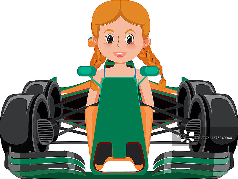 男人驾驶一级方程式赛车图片素材