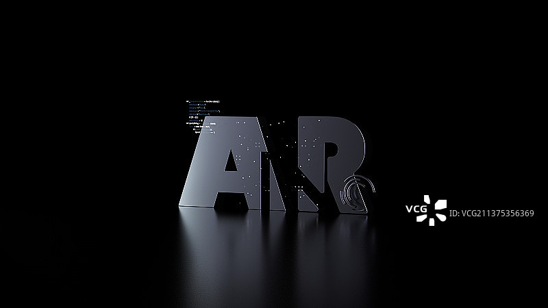 3D渲染AR增强现实概念插图图片素材