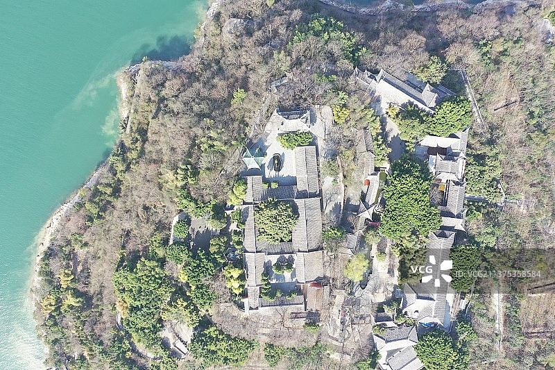 白帝城俯瞰图片素材