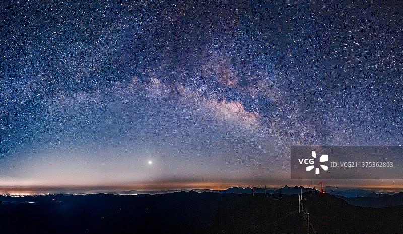 银河大拱桥图片素材