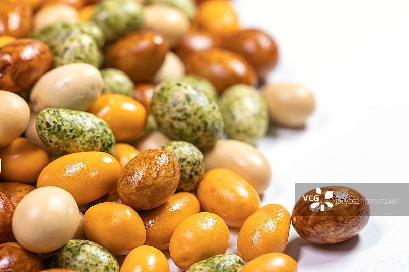 好吃美味的鱼皮花生豆图片素材