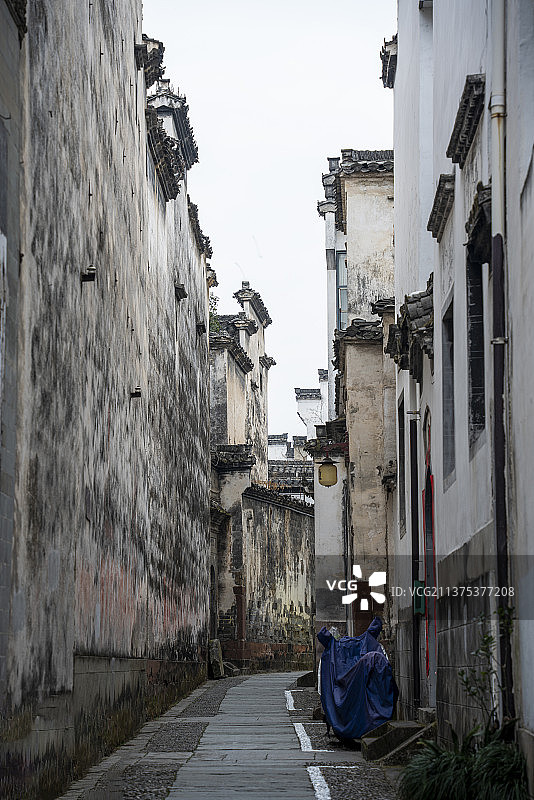 安徽 黄山市 徽州古城图片素材
