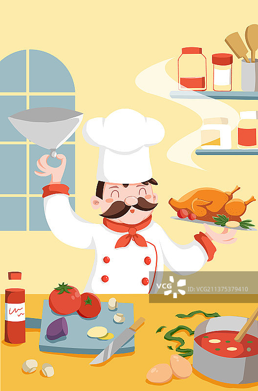 厨房大师图片素材